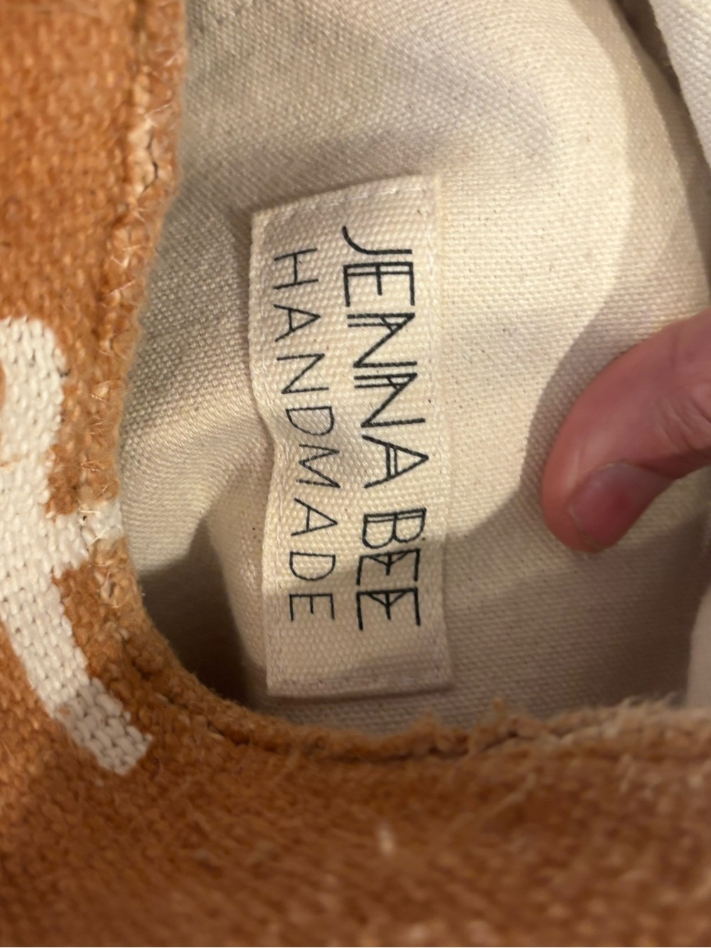 Jenna Bee Handmade tote crafted from African mudcloth - Picture 8 of 9